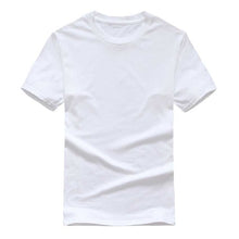Load image into Gallery viewer, Solid Color T Shirt Wholesale Black White Men Women Cotton T-shirts Skate Brand T-shirt Running Plain Fashion