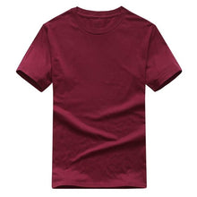 Load image into Gallery viewer, Solid Color T Shirt Wholesale Black White Men Women Cotton T-shirts Skate Brand T-shirt Running Plain Fashion